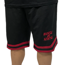 Load image into Gallery viewer, “Hustle or Starve” Mesh Shorts
