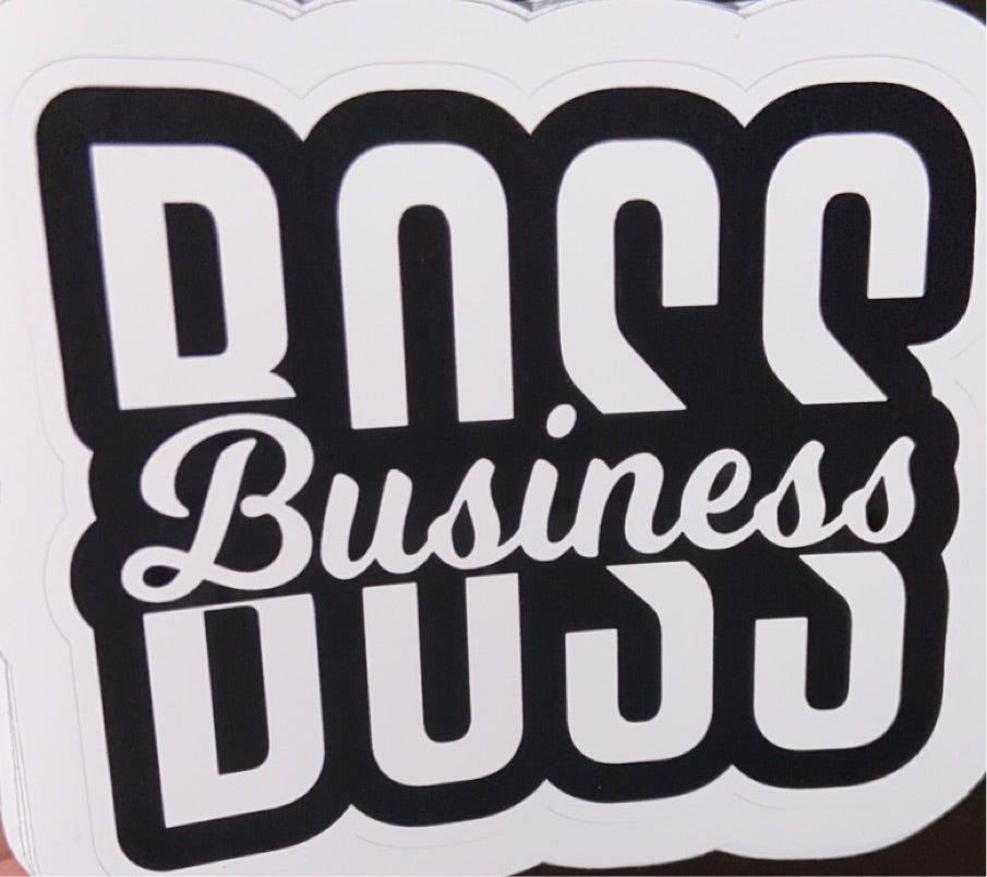 Logo Sticker – Boss Business